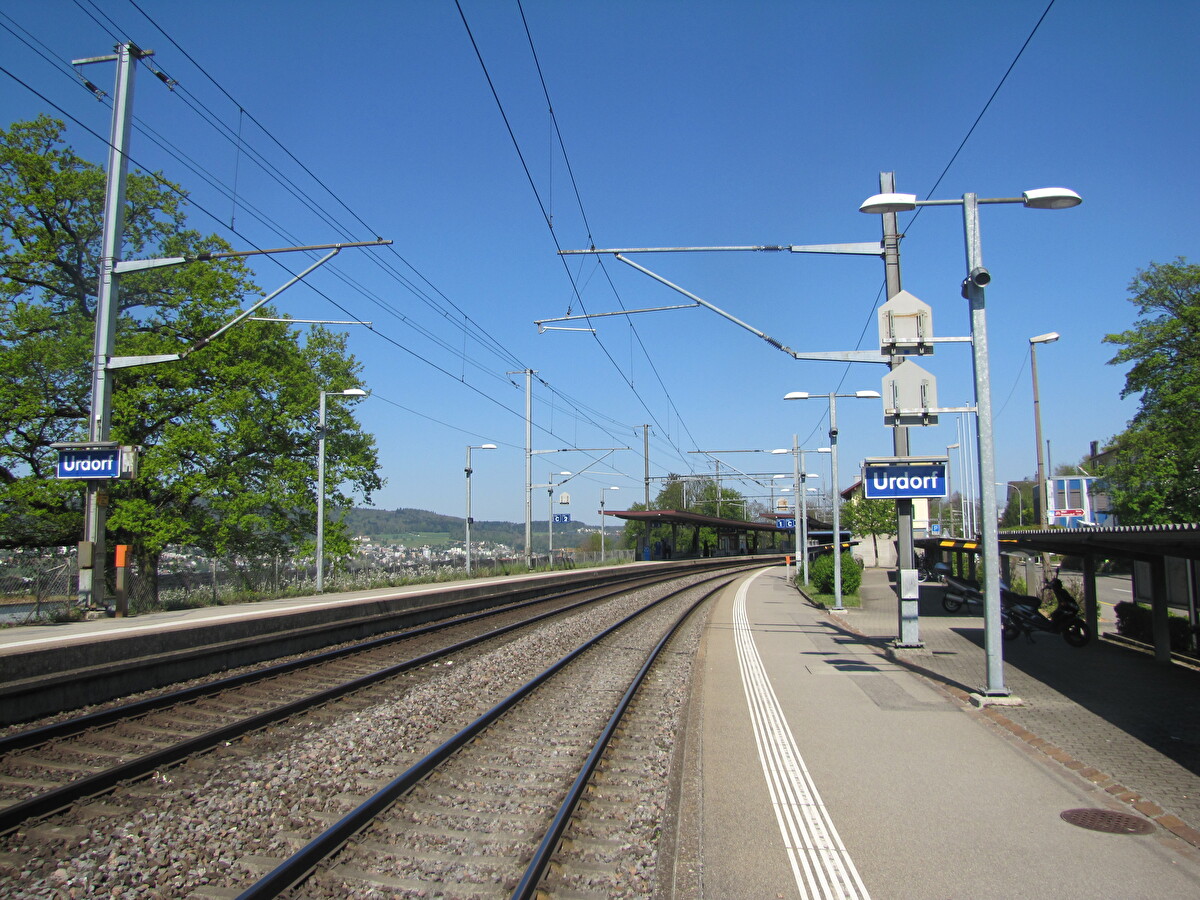 Urdorf Sbb Unterhaltsarbeiten Und Sperrung Bahn Bergang Bahnhof Urdorf