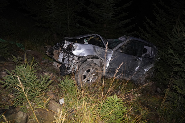Fahrzeug kommt von Fahrbahn ab und überschlägt sich, Lenker mittelschwer verletzt