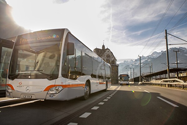 Das Busangebot im Kanton Uri gilt es auch zukünftig mit entsprechender Nachfrage sicherzustellen (Foto Auto AG Uri).