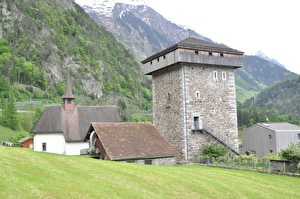 Der Turm von Silenen.