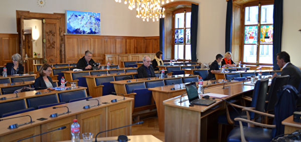 Die Erziehungsratssitzung vom 22. April 2020 fand im Landratssaal statt. 
