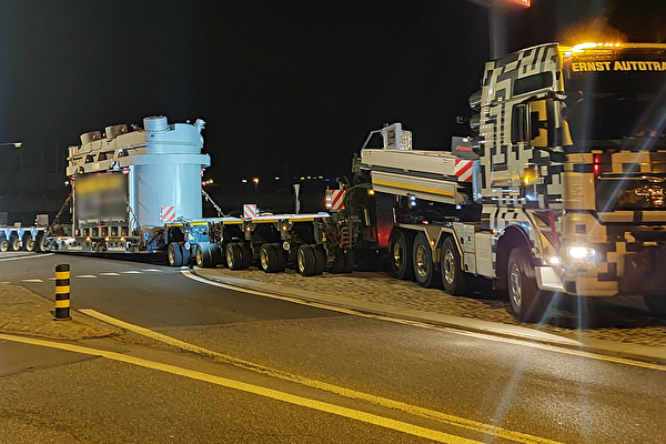 Polizeilicher Begleit von Ausnahmetransporten