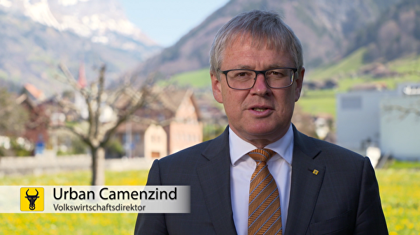 Urban Camenzind: «Geniessen Sie die Ostertage zuhause.» (Screenshot: Focuspictures)