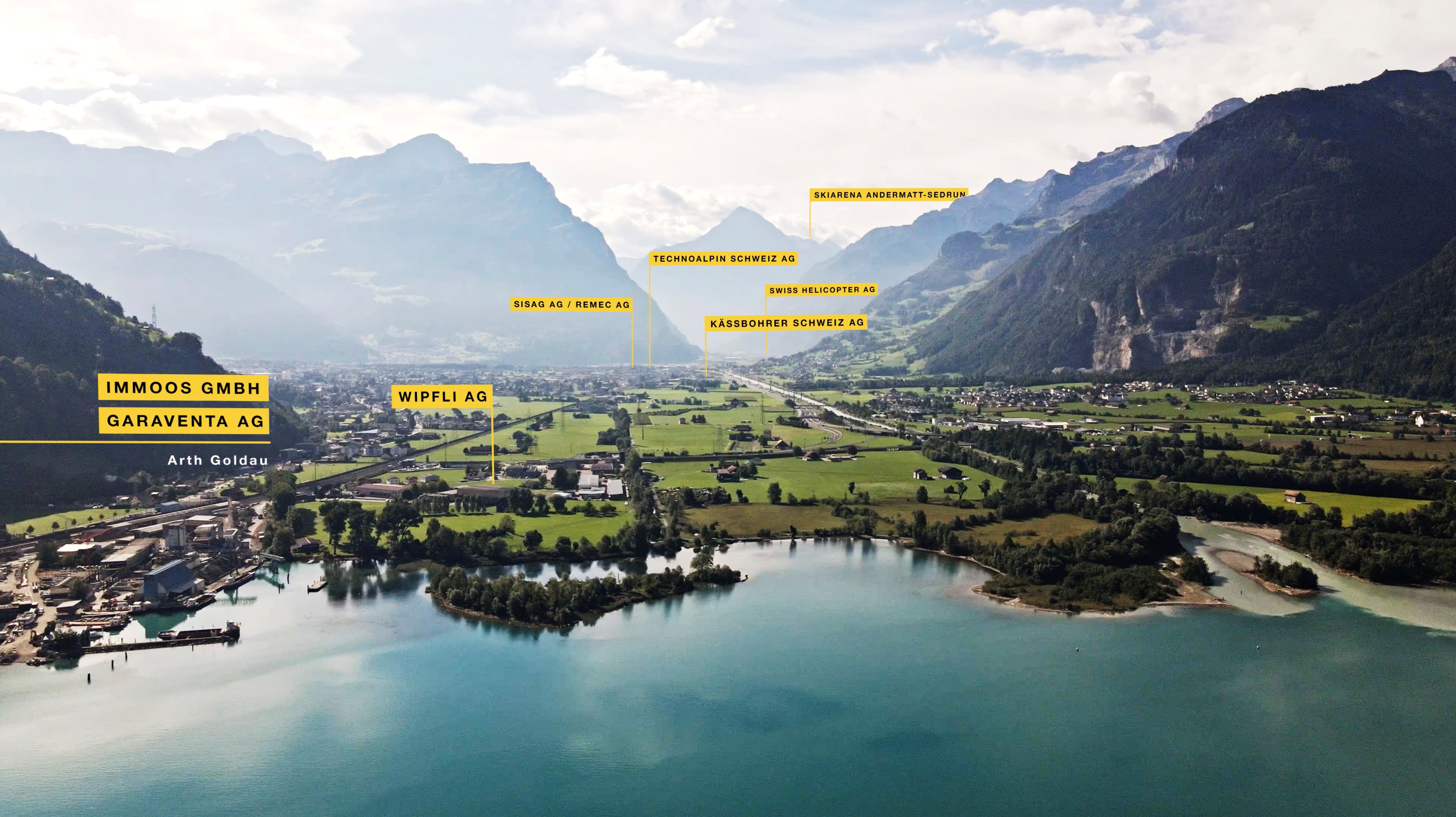 Einblick in die neue Website www.alpintechnik.ch (Printscreen)