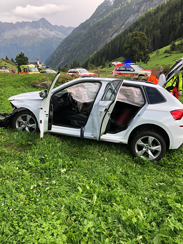 Selbstunfall mit Personenwagen