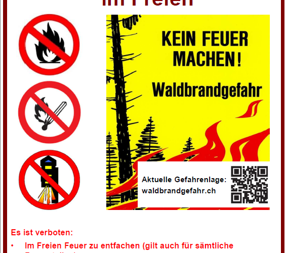 Absolutes Feuerverbot