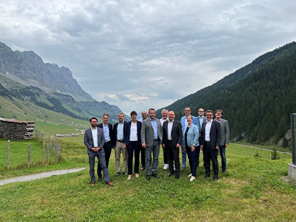 Gruppenbild Regierungsräte Glarus und Uri 2024