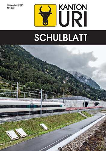 Sammlung der Schulblätter des Kantons Uri