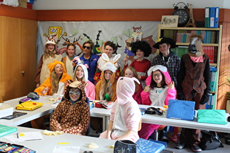 Schülerinnen und Schüler der Kreisschule Seedorf