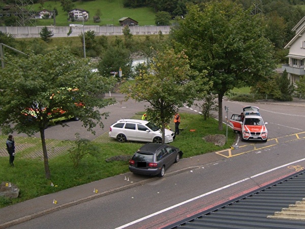 Selbstunfall auf der Gotthardstrasse – eine Person verstorben 