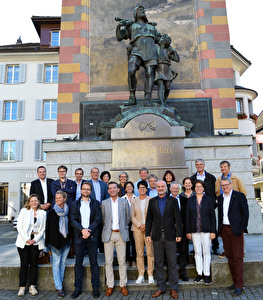 Gruppenbild Regierungsrat Nidwalden / Regierungsrat Uri