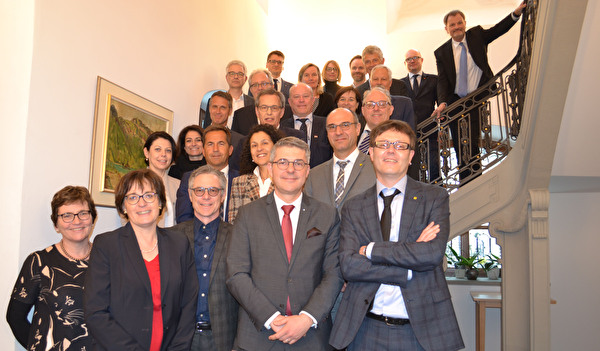 Gruppenbild der Staatsschreiberkonferenz in Altdorf.