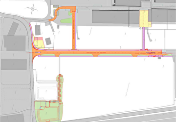 Neubau Eyschachenstrasse und Querstrasse Nord mit Langsamverkehrsanschluss