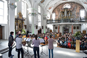 Education-Schulkonzert am Osterfestival 2016 in der Pfarrkirche in Andermatt