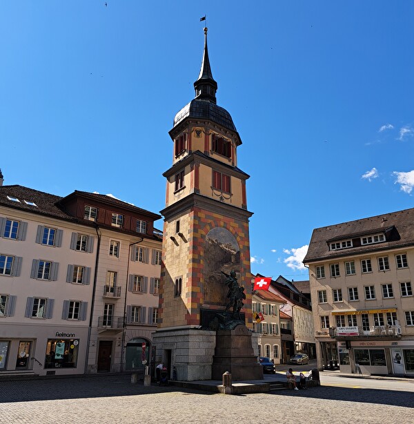 Wird während einer Woche geschlossen: das Türmli in Altdorf. Bild Baudirektion Uri