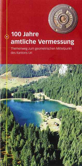 Broschüre 100 Jahre amtl. Vermessung