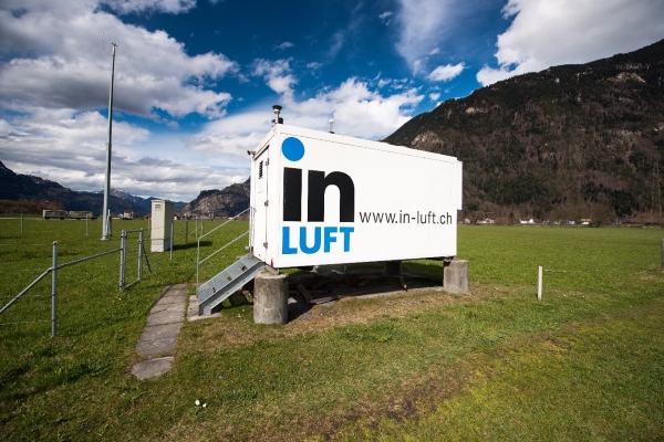 Abbildung 1:Luft-Messstation «Altdorf Gartenmatt»
