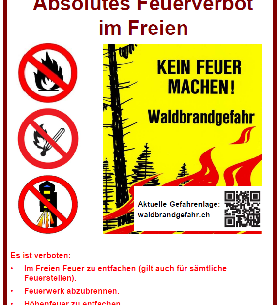 Absolutes Feuerverbot