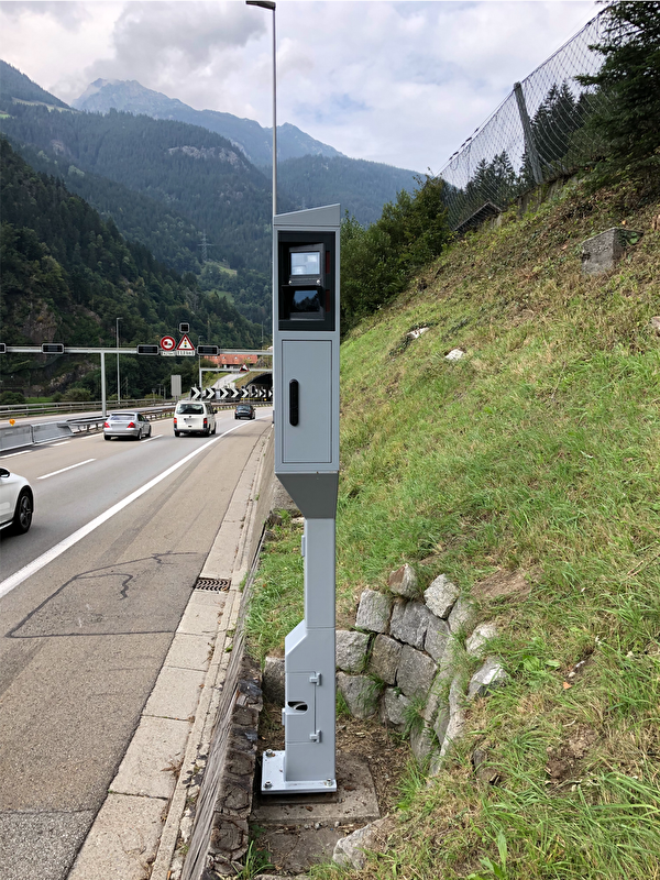 Geschwindigkeitsmessanlagen an der Autobahn A2 werden ersetzt