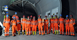Regierungsrats bei der Transtec Gotthard