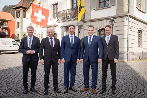 Staatsbesuch von Ständeratspräsident Andrea Caroni 