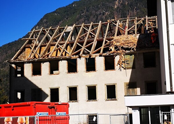 Viele Abbrüche werden heute mit Energieeffizienz und Klimawandel begründet. Reparieren, wiederverwenden und graue Energie werden vermehrt zum Thema (Bild: Justizdirektion Uri, Abteilung Denkmalpflege und Archäologie)