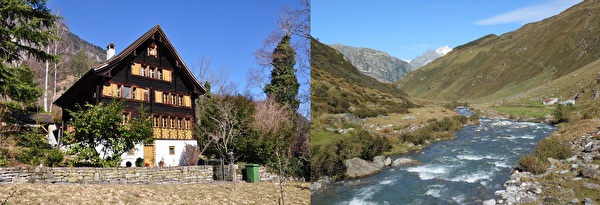 Geschützes Haus, Geschütze Landschaft