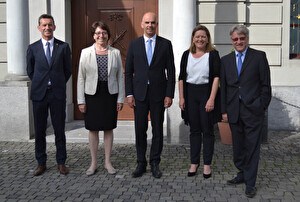 Besuch Bundesrat  Berset