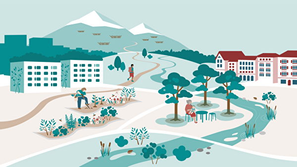 Illustration: BAFU, Onlinetool Klimaanpassung