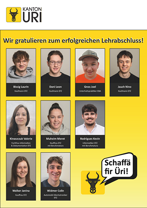 Lehrlinge 2026