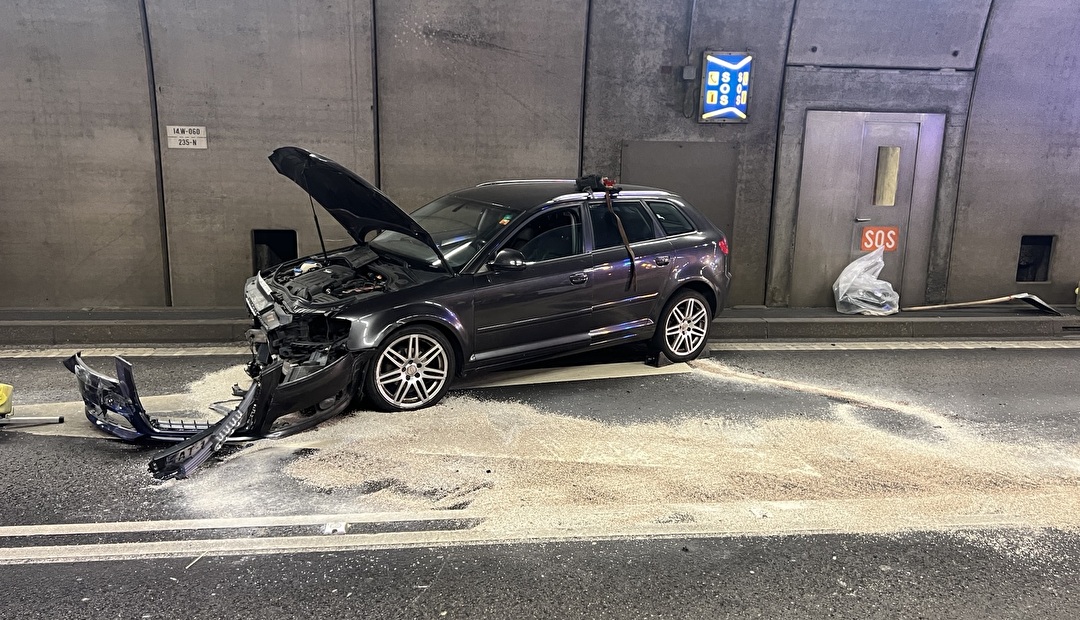 Selbstunfall mit Personenwagen