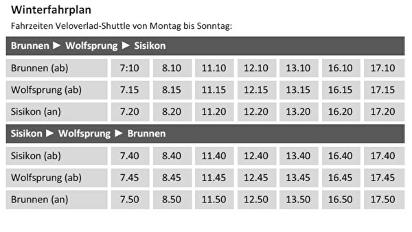 Fahrplan