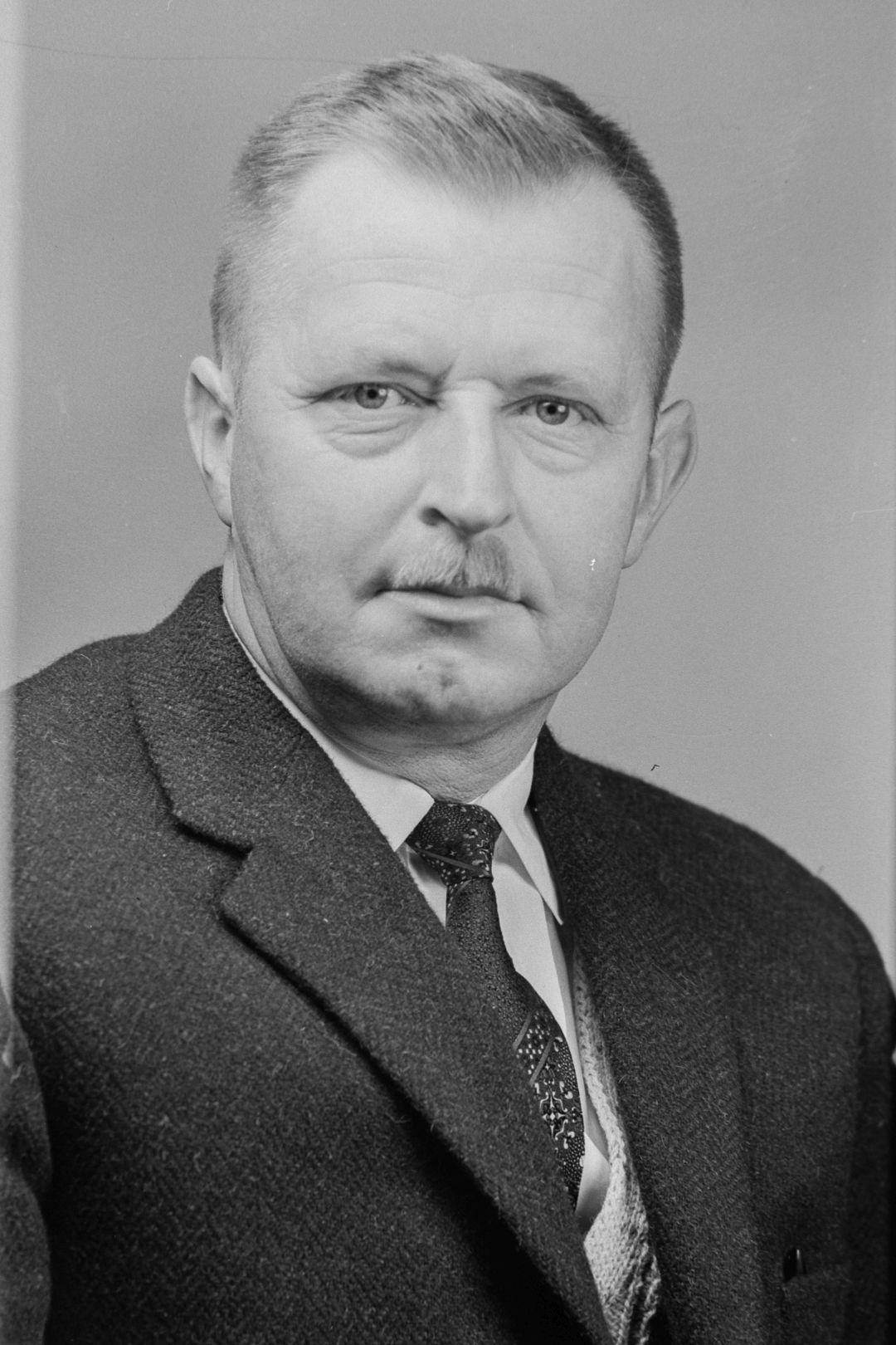 Porträt Bruno Amstad 1961