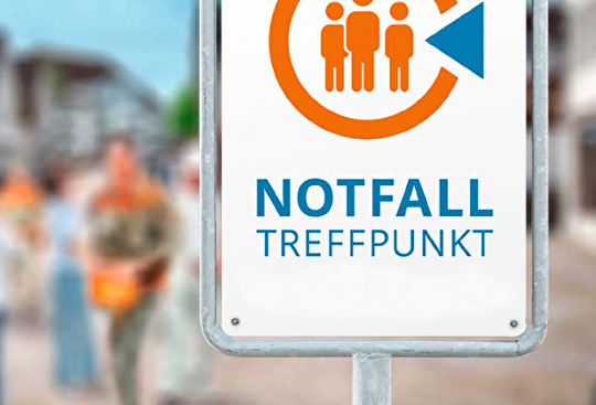 Tafel Notfalltreffpunkt