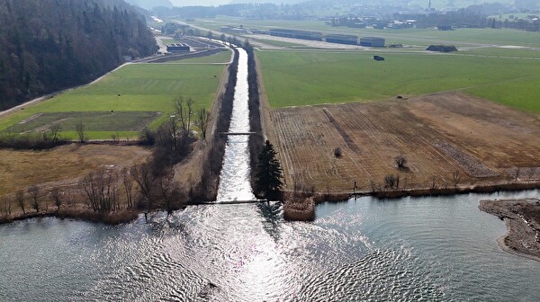 Hochwassersicherheit Sarneraatal: Regierungsrat verabschiedet Planungskredit für Wasserbauprojekt Sarneraa Alpnach II an Kantonsrat