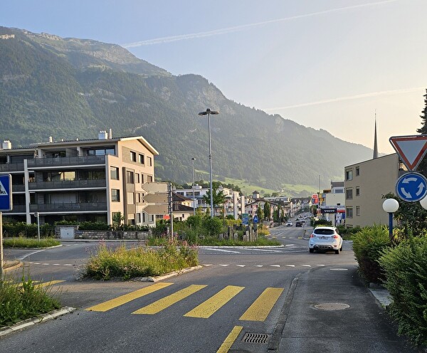 Sanierung Kreisel Hofmätteli in Alpnach: Nächtliche Sperrungen im Juni 2025 