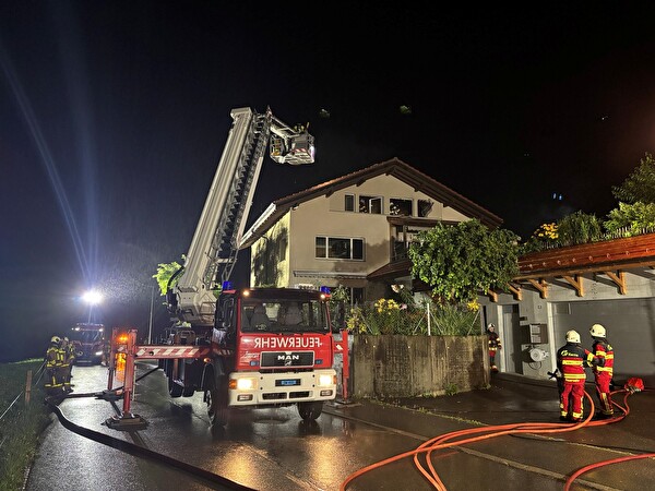 Autodrehleiter Feuerwehr
