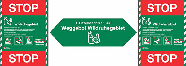 Stop - Wildruhegebiet