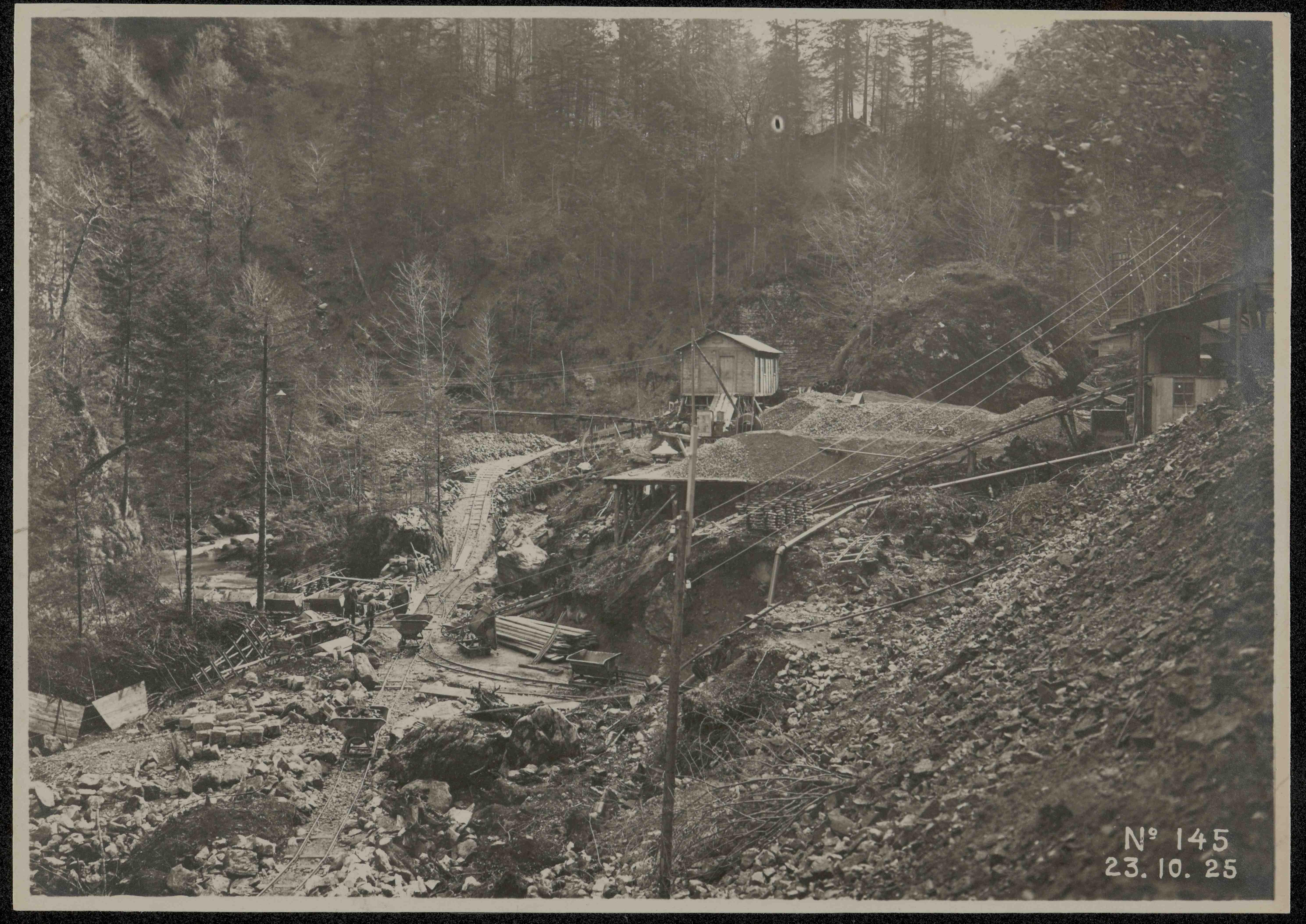 Baustelle Melchtal