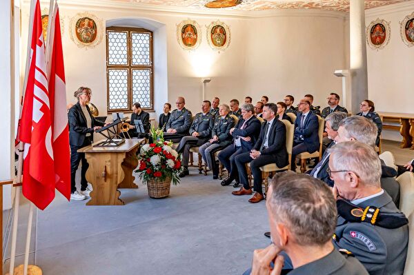 Militärische Kommandanten, Bild: Kanton Nidwalden