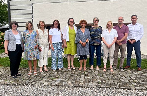 Gruppenbild Lehrpersonen, die in Pension gehen