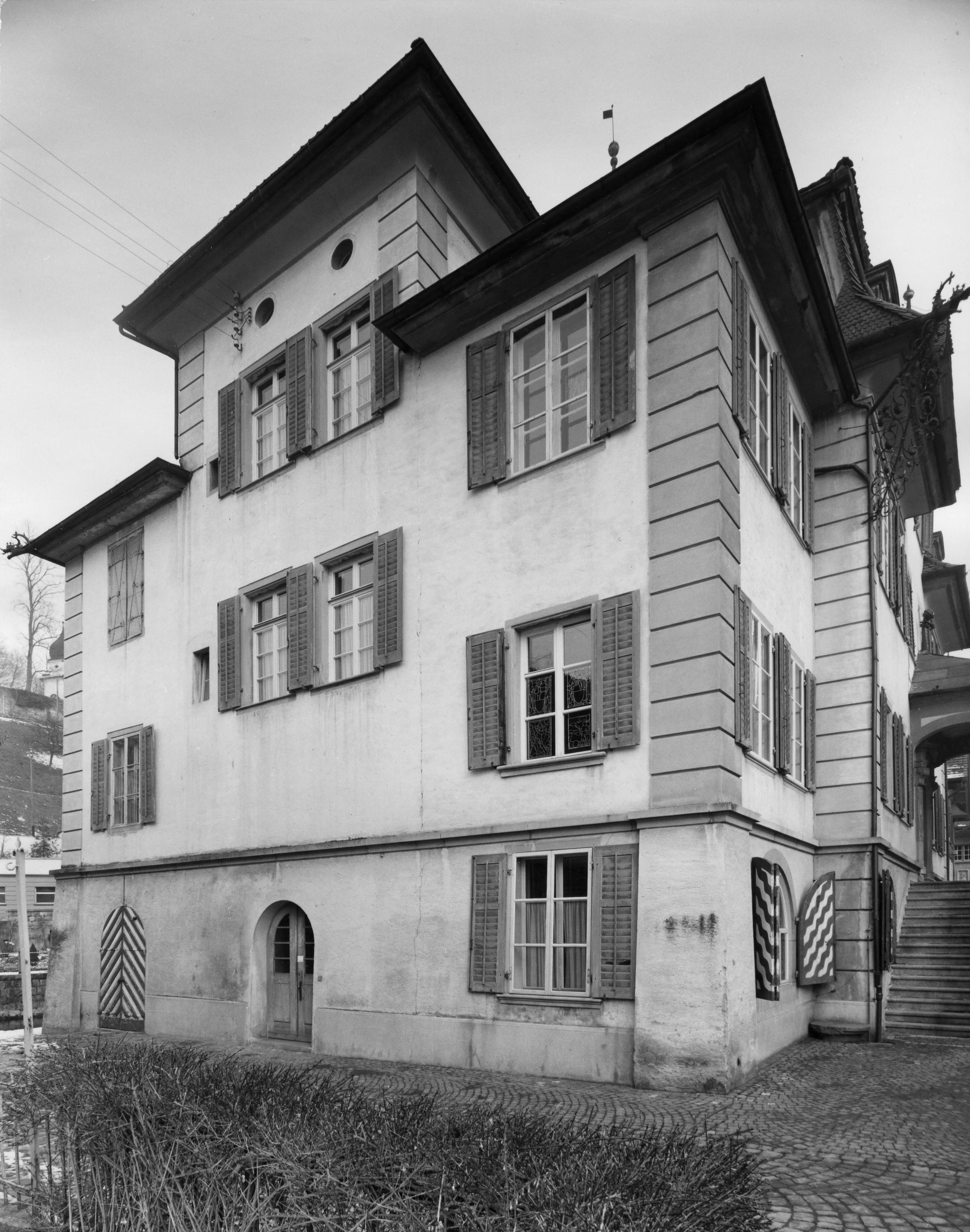 Ansicht Rathaus vor Renovation 1977
