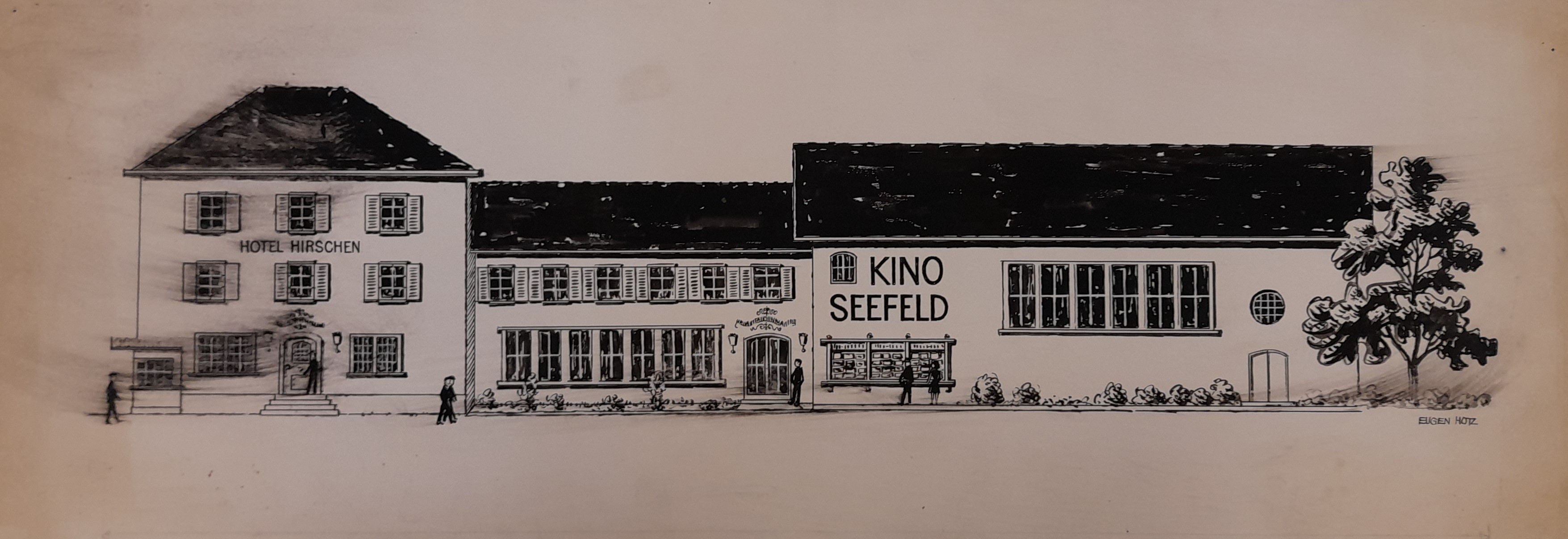 Cliché des Kino Seefeld, ca. 1950 (P.0163.09.17)