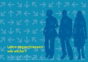 Broschüre für Wege nach Lehrabschluss