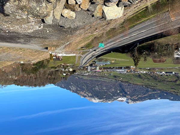 Gebiet für Halbanschluss A8 Kägiswil, Sarnen; Bild: Kanton Obwalden