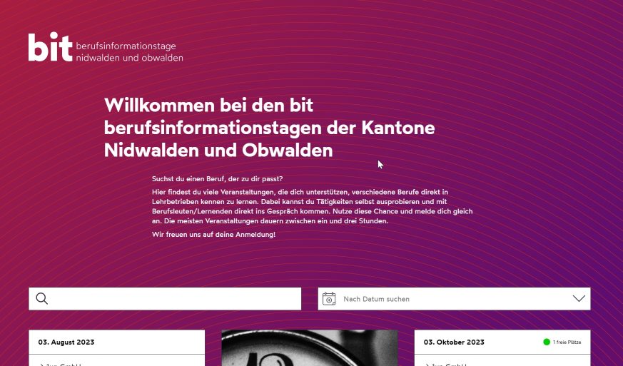 Ansicht berufseinbklick