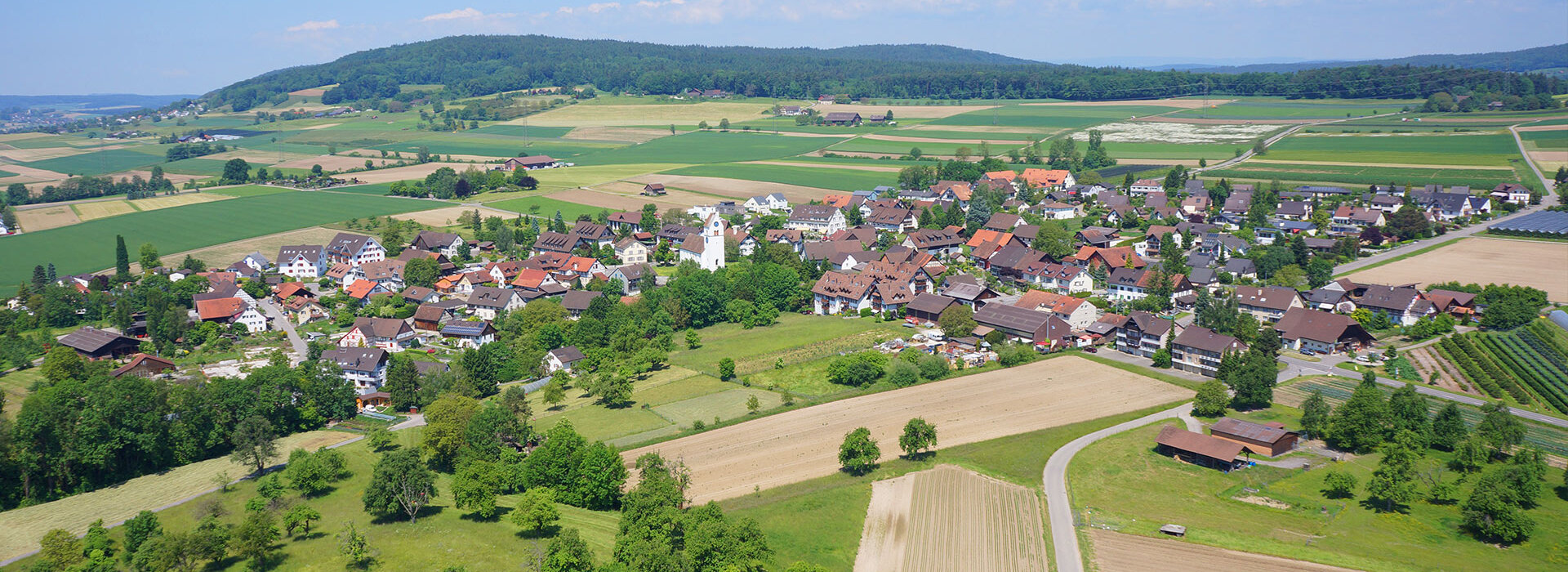 Vogelperspektive Steinmaur