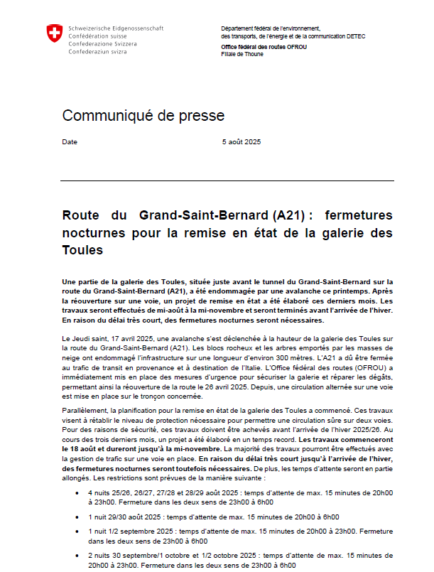 communiqué p1