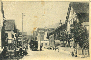 Strassenbahn Balgach um 1900