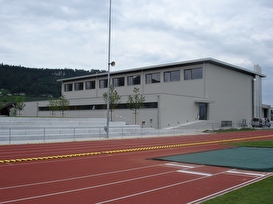 Foto Doppelturnhalle Riet